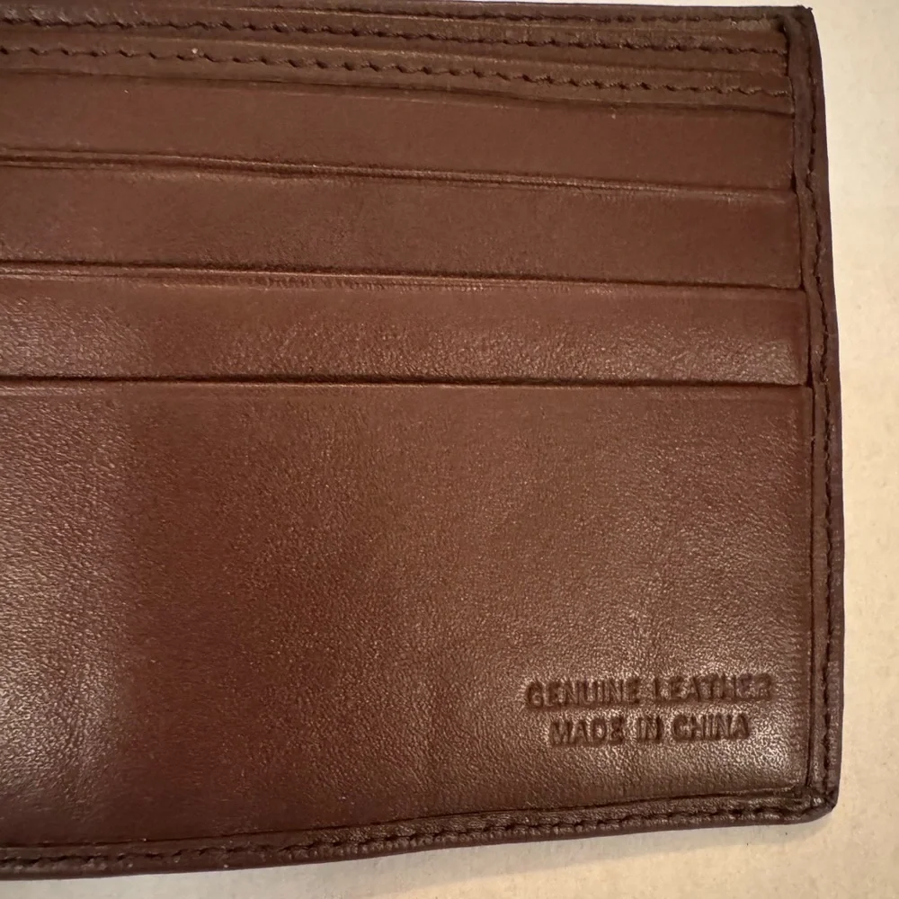Vintage Marlboro Country Store Brown Leather Wallet